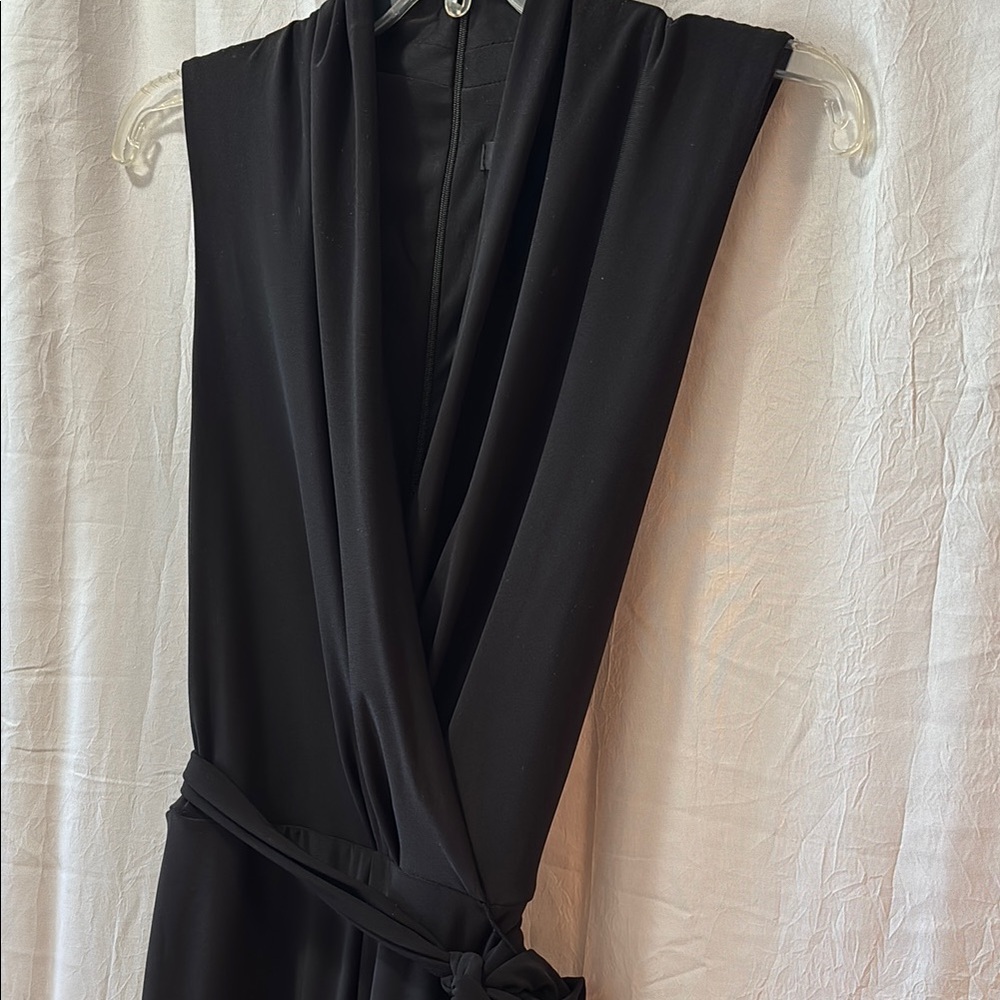 Simply Vera Vera Wang Elegant Black Jumpsuit Size S